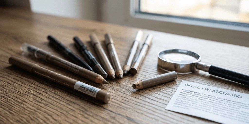 Skład i właściwości kredek do brwi