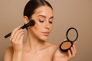 gdzie nakładać bronzer